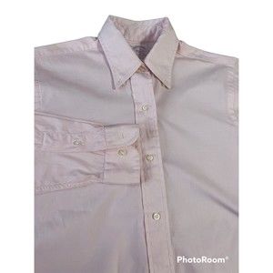 Brooks Brothers 4 Womens  Button Down Light Pink‎ Blouse